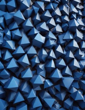 Geometric abstract background with blue triangles and rectangles, abstract, rectangles