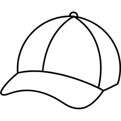 baseball cap vector illustration