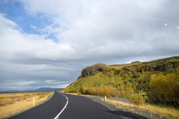 Autumn scenery in Iceland, Northern Europe