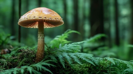 Fototapeta premium abstract mushroom
