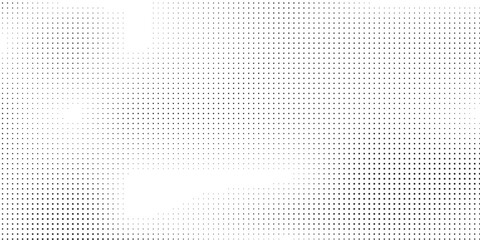 Dotted grid seamless pattern for bullet journal. Black point texture. Black dot grid for notebook paper. Vector illustration on white background.