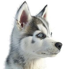 Obraz premium Portrait of a Husky Puppy
