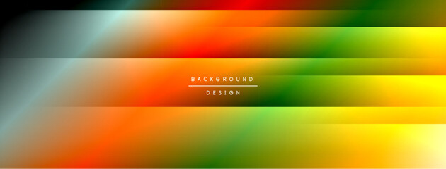 Colorful gradient with lines made of shadow and light. Creative background