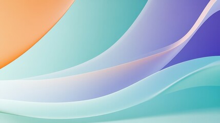 Obraz premium Colorful abstraction layer wavy background