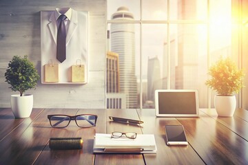 Elegant Vintage Style Photography of a Clean White Corporate Abstract Background, Perfect for Professional Presentations, Business Reports, and Modern Branding Needs