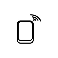 smartphone icon design and network symbol