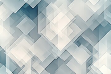 Obraz premium Wallpaper with a gray geometric abstract pattern