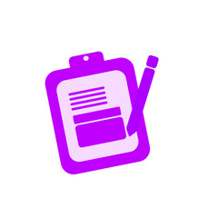 clipboard and pencil design