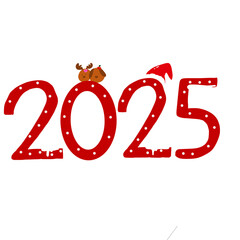 2025, New year 2025, New year card, charismas