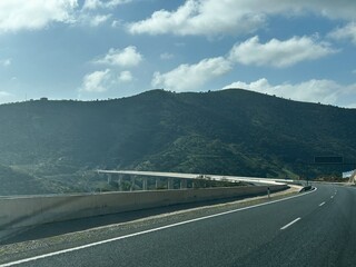 Road in mountains