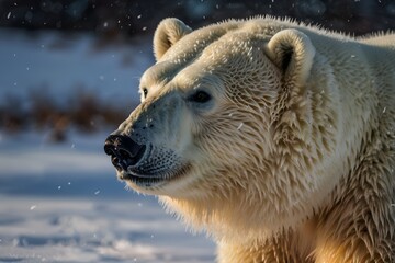 Fototapeta premium Polar Bear Close up