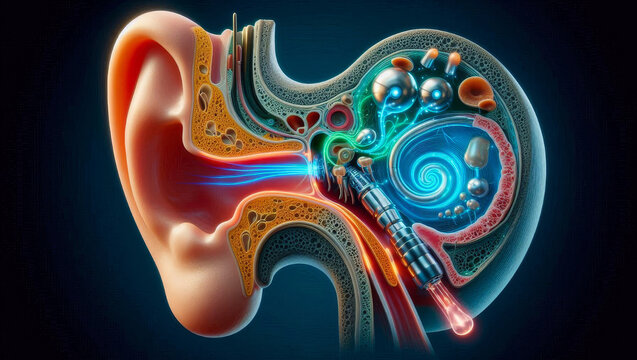 Understanding human inner ear anatomy a visual guide for medical education and health awareness