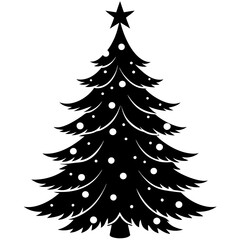 Obraz premium christmas tree vector