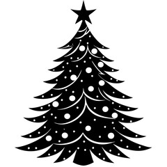 christmas tree illustration
