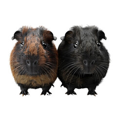 Two Adorable Guinea Pigs
