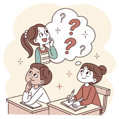 kid child expression vector illustration