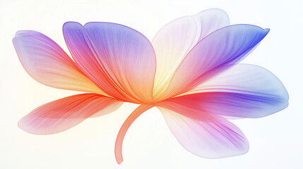 Fototapeta premium abstract background with flowers