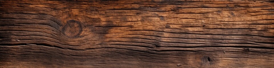 Dark Old Wood Texture or Background Top View
