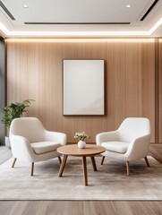 Elegant Interior with Hydrating Essence in Modern Living Space