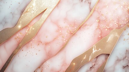 Fototapeta premium Elegant Seamless Marble Background in Pale Pink and Rose Hues with Delicate Glitter and Subtle Patterns for Versatile Design Use