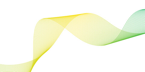 Abstract wavy lines Isolated background design. Wave modern stream transparent background.