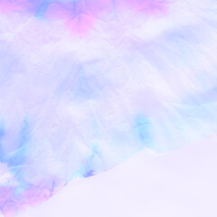 Delicate Dyed Hand. Soft Cloudy Tie Dye. Tie Dye