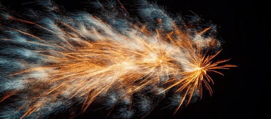 Fiery Comet Fireworks Display