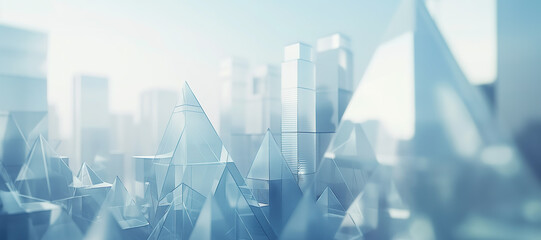 pyramid triangle shape business background 126
