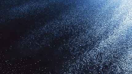 Obraz premium A Shimmering Journey from Dark to Light Blue