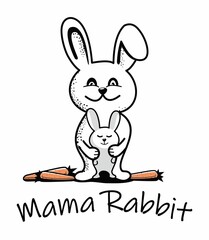 Mama rabbit