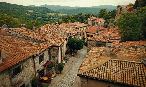 houses made of stone like in Italy