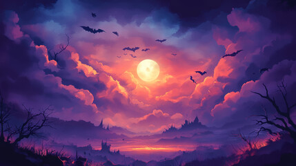 castle in the night