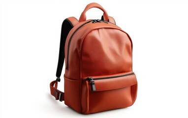 Stylish modern Backpack on a white background