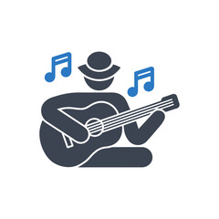 Guitar Music Player Icon