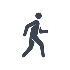 Walking Movement Action Icon