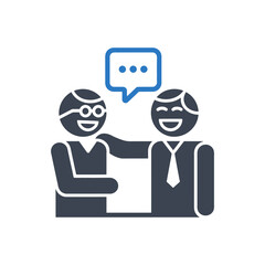 Friendly Conversation Icon