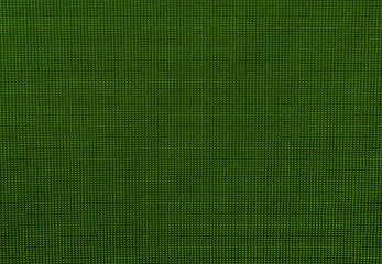 Green natural canvas with a relief texture