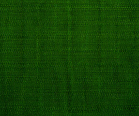 Green natural canvas with a relief texture