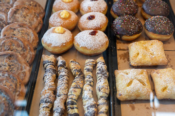 Assortment of dessert on sale