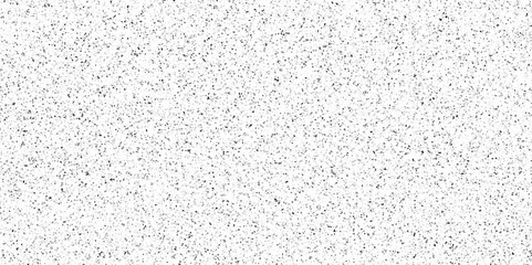 White granite terrazzo floor seamless pattern .concrete textured surface .Grain dots white wall background texture .stone granite black white background marble surface pattern.