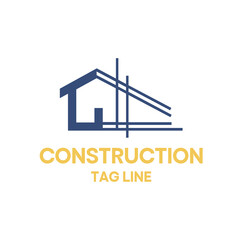 construction Vector company housing renovation repair estate property real contractor architect graphic