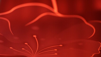 Obraz premium Red light background colorful 