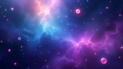 Abstract glitter silver, purple, blue lights background. de-focused. banner