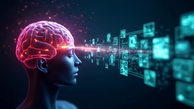 Exploring the connection between brain activity and digital information processing