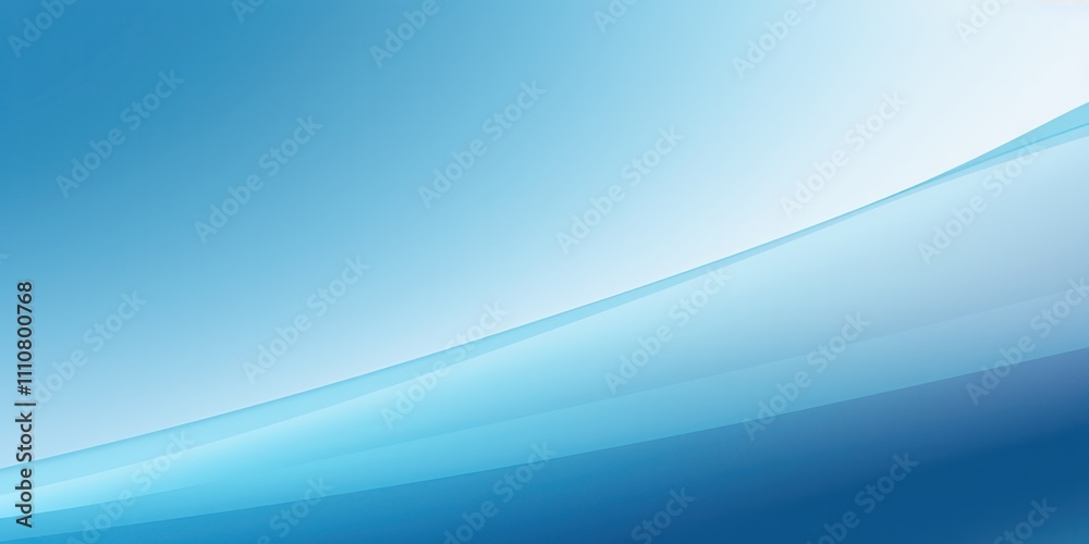 Canvas Prints gradient soft light blue backgrounds illustration curve wave line vibrant flow liquid ripple smooth 