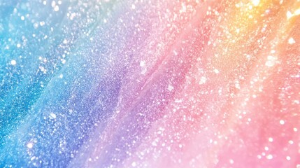 Fototapeta premium Holographic background with sequins and glitter paste pink and silver gold shimmer background