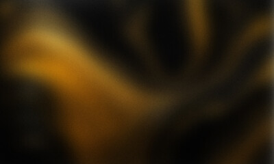 dark gold , template empty space color gradient rough abstract background , grainy noise grungy texture shine bright light and glow