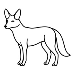 jacka silhouette vector illustration