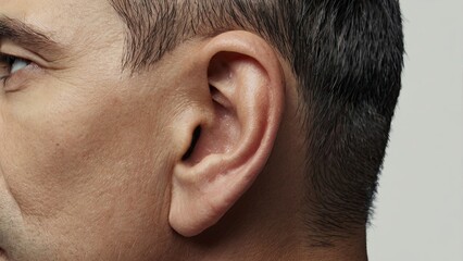 Obraz premium close up of a person with a headache,generative ai