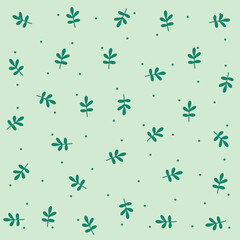 seamless pattern with flowers and damask pattern